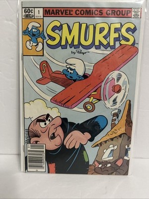 Smurfs #1 1982 Marvel Comics Great Condition