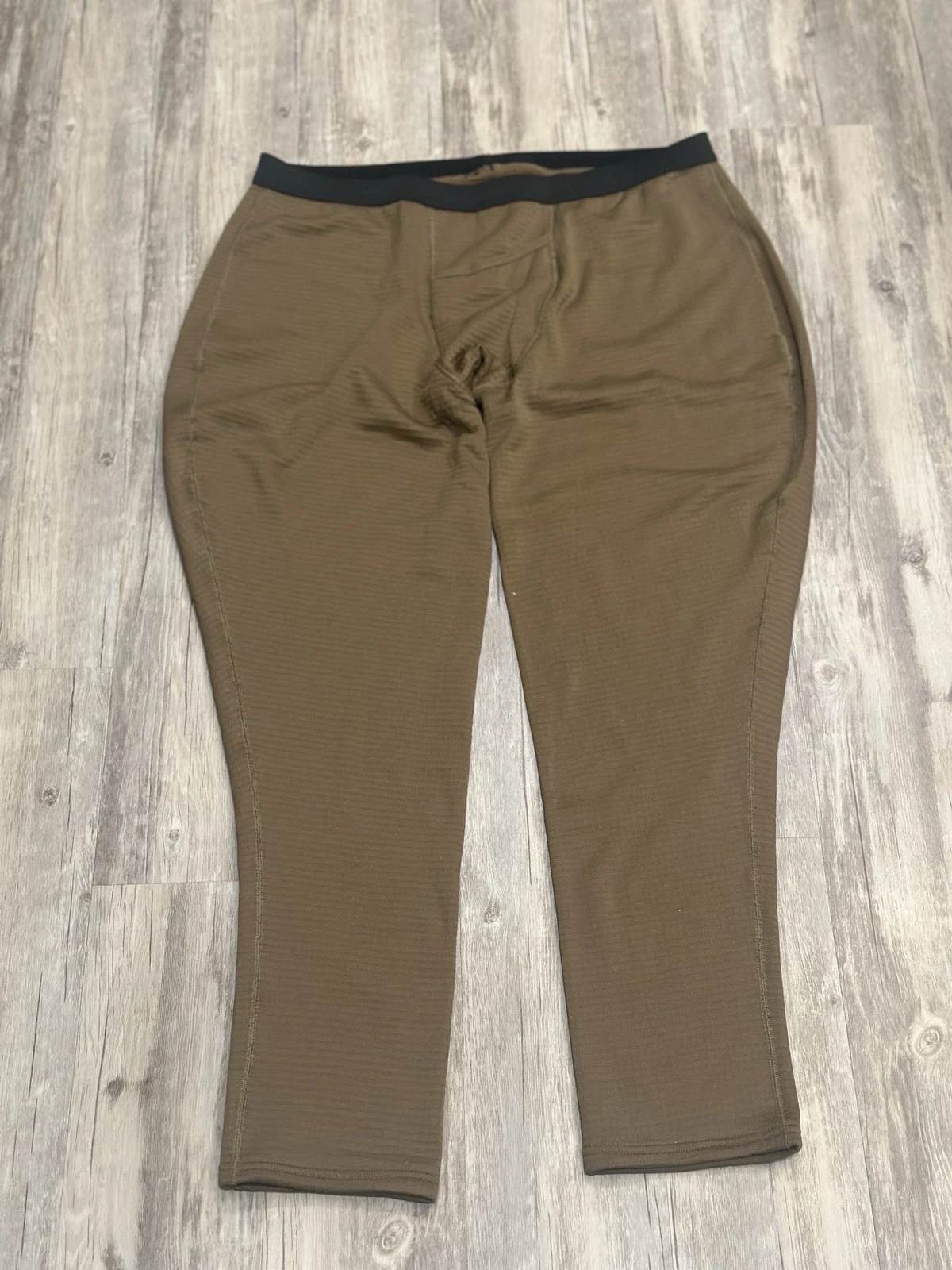 Beyond Clothing Krios Long John size 2XL Coyote Grid Fleece NWOT