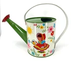 VTG 1959-62 OHIO ART Child’s Tin Litho Toy Watering Sprinkling Can Boy & Girl