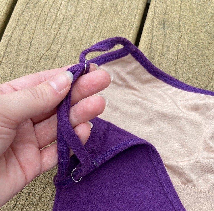 Theatricals Purple Spaghetti Strap Basic Dance Le… - image 8