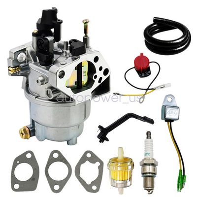 #ad #ad New Fits For Generac GP7500E GP5500 GP6500 GP6500E 8125Watt Carburetor Carb $19.29