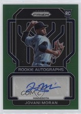 2022 Panini Prizm Rookie Auto Green Prizm 30/50 Jovani Moran #RA-JI Auto 0c2