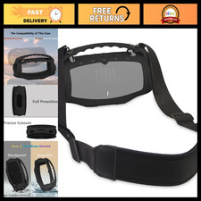 Silicone Protective Case  Adjustable Shoulder Strap for JBL Xtreme 4 Speaker