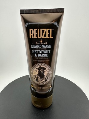 Reuzel Beard Wash Clean Fresh Shea Butter Apricot Oil 6.76 oz New Sealed