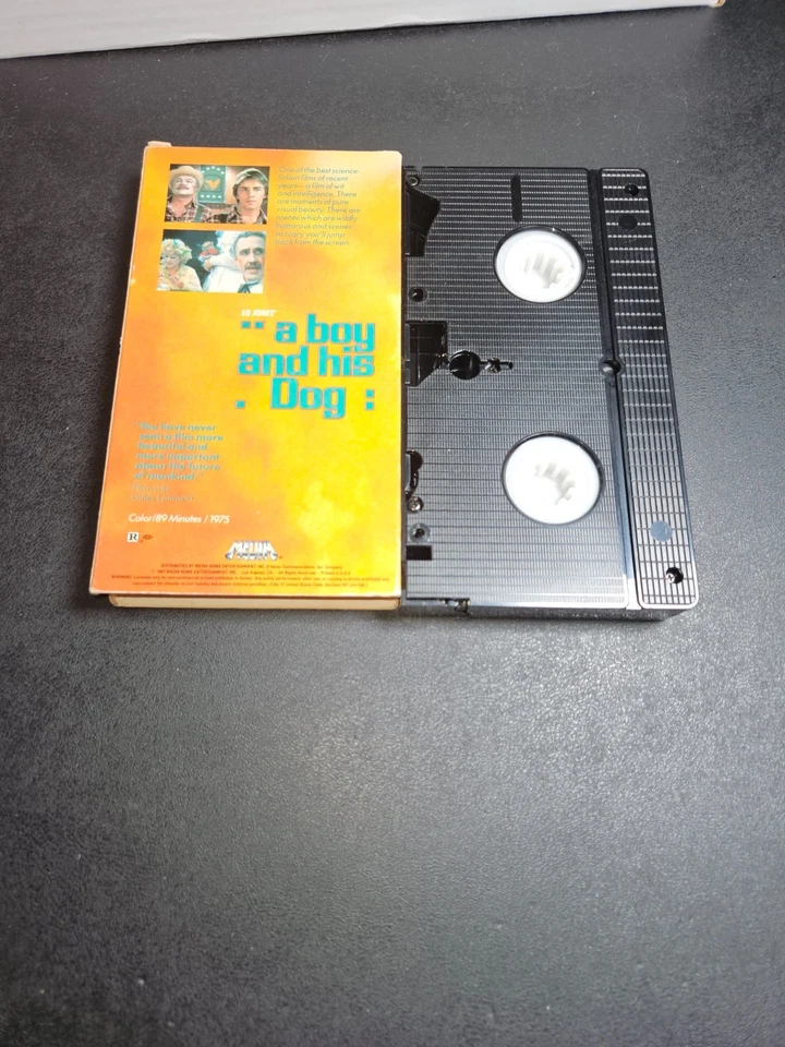 A Boy And His Dog (VHS, 1987) Don Johnson Sci-Fi Rare Media Release Non-Rental - Image 2 of 4