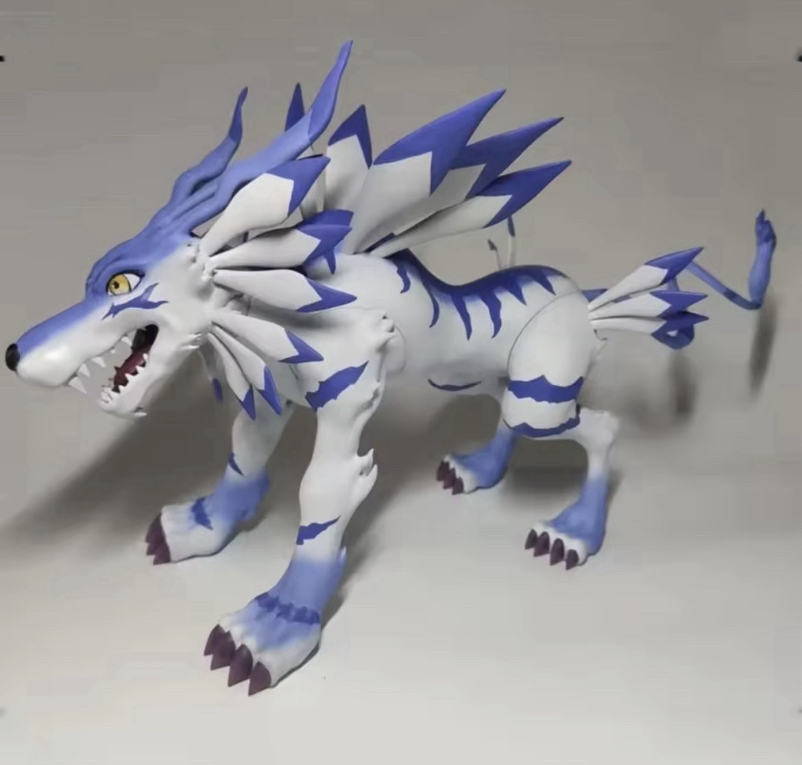 Digimon Adventure Garurumon Figure 11cm/4.33in PVC Anime Collectible Statue Toy