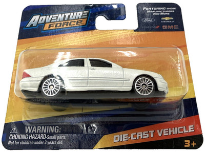Adventure Force Maisto Mercedes-Benz S-Class Metallic White Chrome