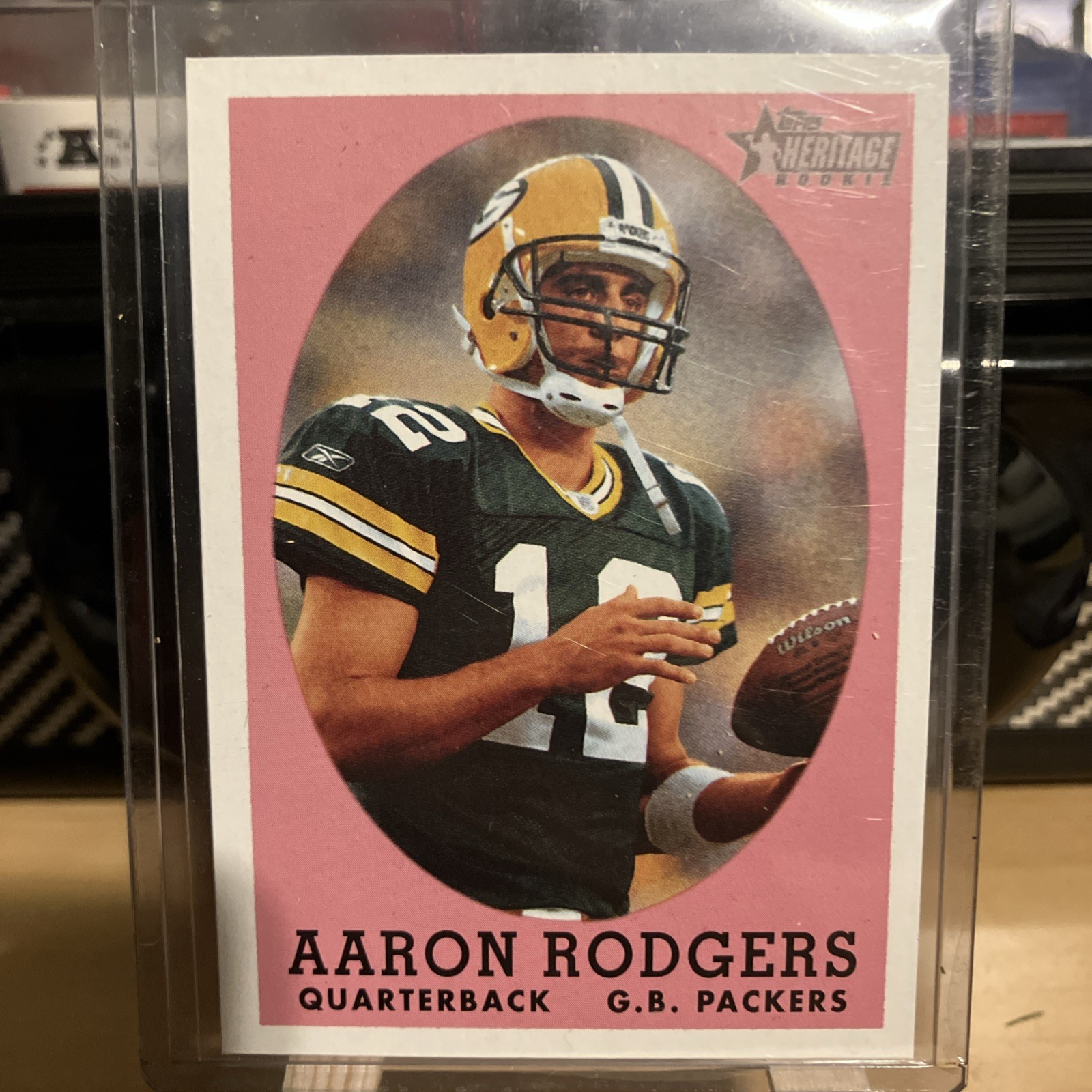 Aaron Rodgers Topps Heritage #344 Base