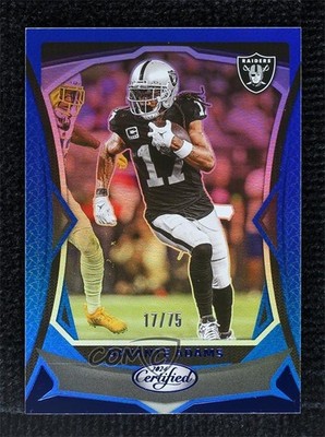 2024 Certified Blue Mirror 17/75 Davante Adams #30 o7m