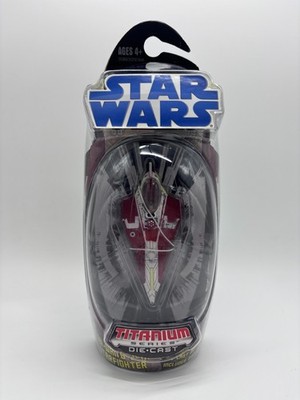 Star Wars Titanium Series Obi Wan's Jedi Starfighter Die Cast, 2009 New