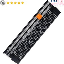A4 Paper Cutter 12 Inch Trimmer W/ Automatic Security Ruler Accessories Crafts
