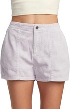 RVCA Women's Daylight Corduroy Shorts NWT Size M