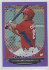 2013 Bowman Chrome Prospects Purple Refractor 131/199 Dylan Cozens #BCP186 0kz8