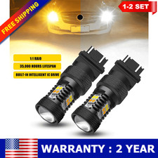 3157 3156 Led Drl Switchback Turn Signal Light Bulbs 4157na 3457a White Amber Us 3157 3156 Led Drl Switchback Turn Signal Light Bulbs 4157na 3457a White Amber Us