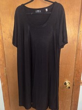 Tahari A-line short sleeved t-shirt dress 3xl