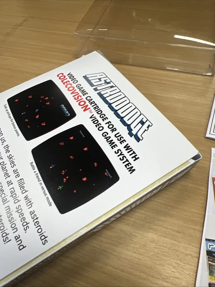 COLECOVISION ASTRODODGE HOMEBREW RARE COMPLETE IN BOX CIB SHOOTER - Image 4 of 4