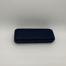 Champion Navy Red Hard Clamshell Sunglasses Case Velvet Lined