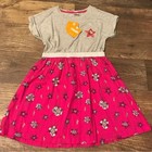 NWT Gymboree dress girls size 7 Cosmic Club pink gray stars sequins kidcore — photo 2