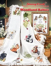 Woodland Babies BK455 by Stoney Creek cross stitch pattern