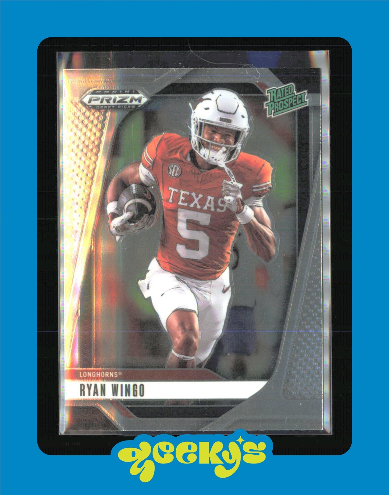 2025 Panini Prizm Draft Picks - Ryan Wingo #1 (RC) Texas 
