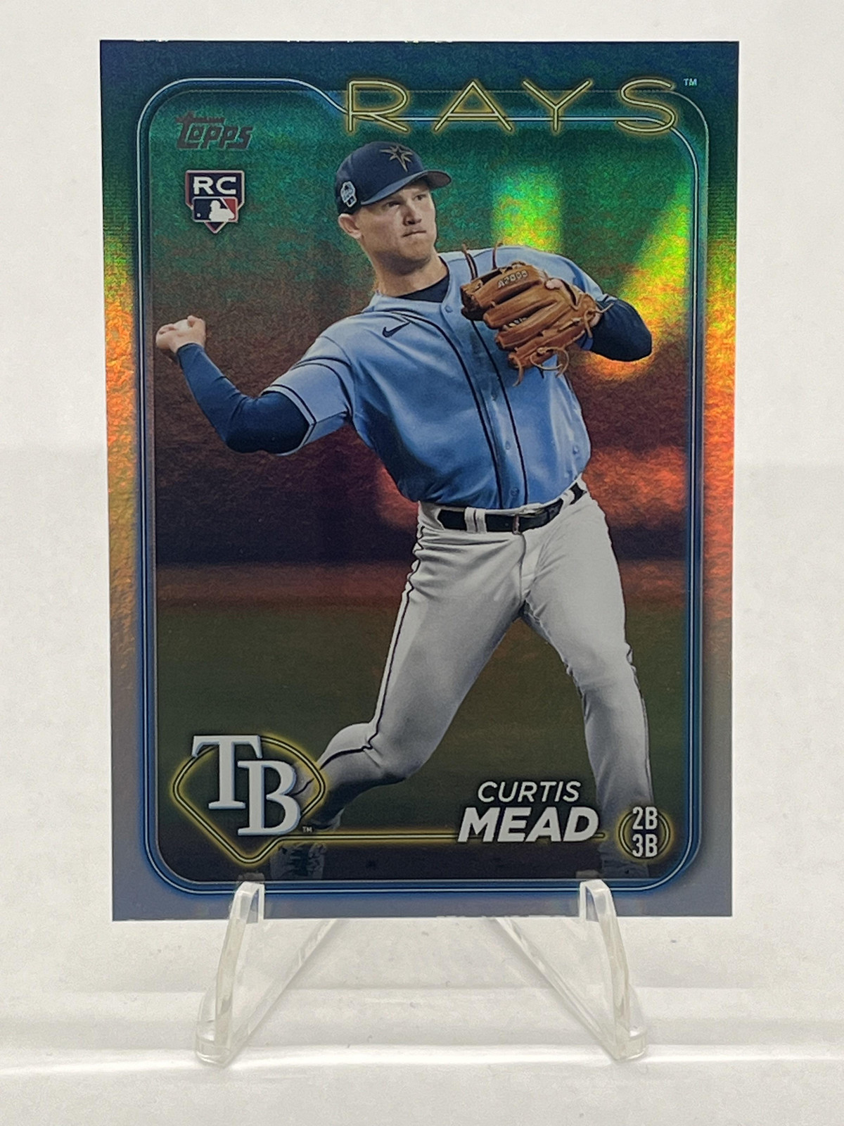 Curtis Mead #82 2024 Topps Rainbow Foil 241123