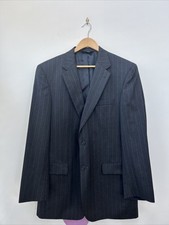 Jos A Bank Signature Collection 100 Wool Blazer Sport Coat Suit Jacket Gray 41L