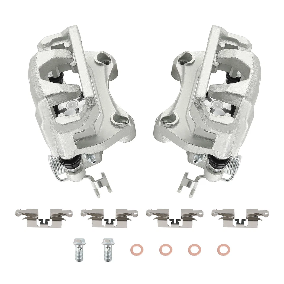 Par de pinzas de freno de disco traseras para Lincoln MKZ 07-12 Zephyr 2006 18B5002 18B5003 Foto 2 de 4