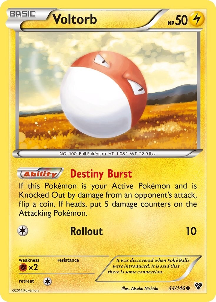 Voltorb [XY Base Set - 44/146] NM