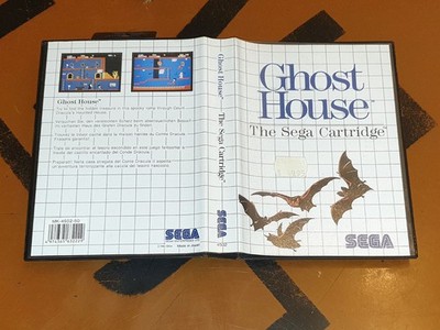 ## SEGA Master System - Ghost House - gebraucht / gut ##