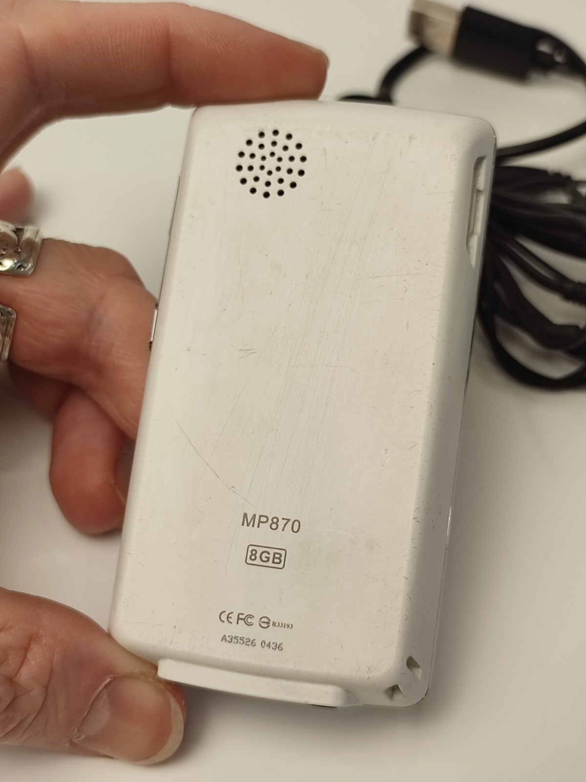 MP3 Player TRANSCEND Digital Music MP3 MP4 Player FM Radio 8GB MP870