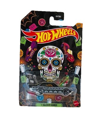 Hot Wheels Day of the Dead 71 Maverick Grabber Imperfect Package