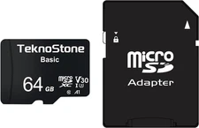 64GB Micro SD Card SDXC Memory Card with Adapter up to 90Mb/S Read Speed 