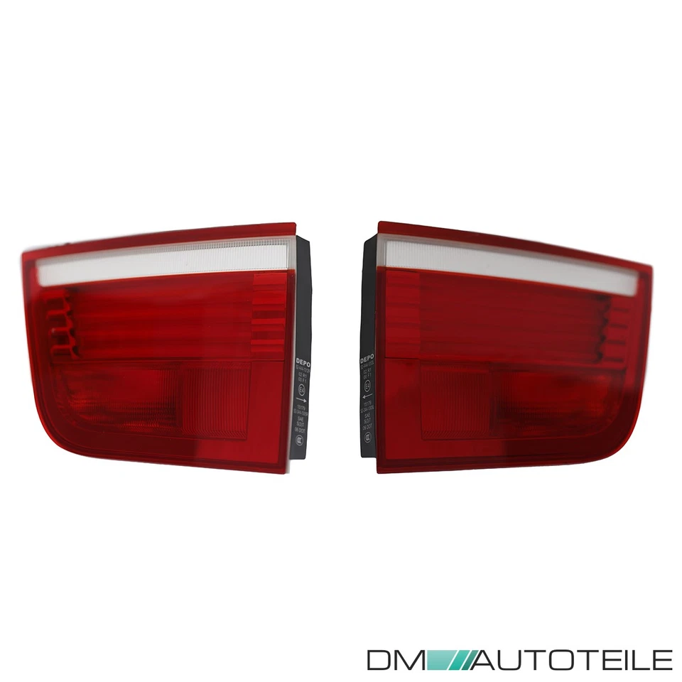 SET LED Rückleuchten Rot Weiß Innen Heckleuchte links & rechts für BMW X5 E70 - Bild 3 von 4