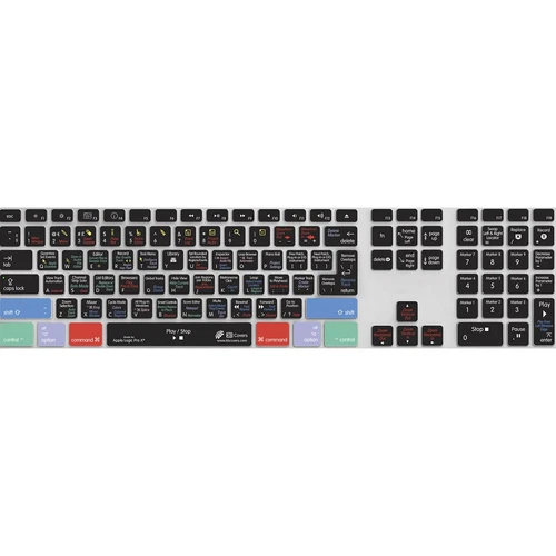 KB Covers Logic Pro X Keyboard Cove for Apple Keyboard+Num