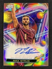 2023-24 Topps Chrome Cosmic #CCAV-MS Max Strus Refractor Autograph Auto /75