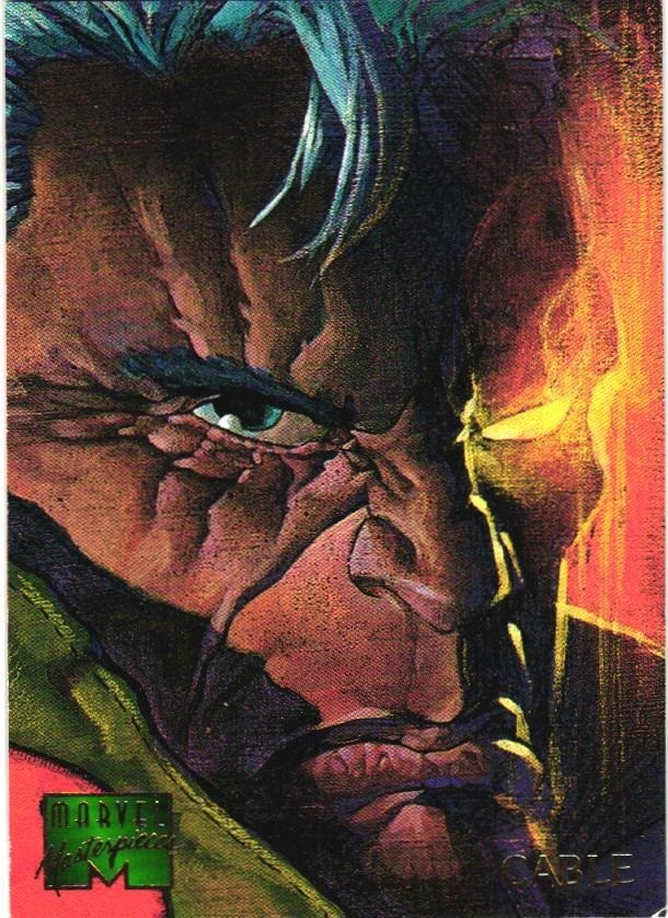 1995 Fleer Marvel Masterpieces #13 Cable