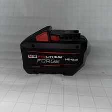    GENUINE MILWAUKEE M18 18V RED LITHIUM FORGE HD 12.0Ah BATTERY 48-11-1813   