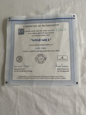 Clarice Cliff Windmill coffee set  Certificate