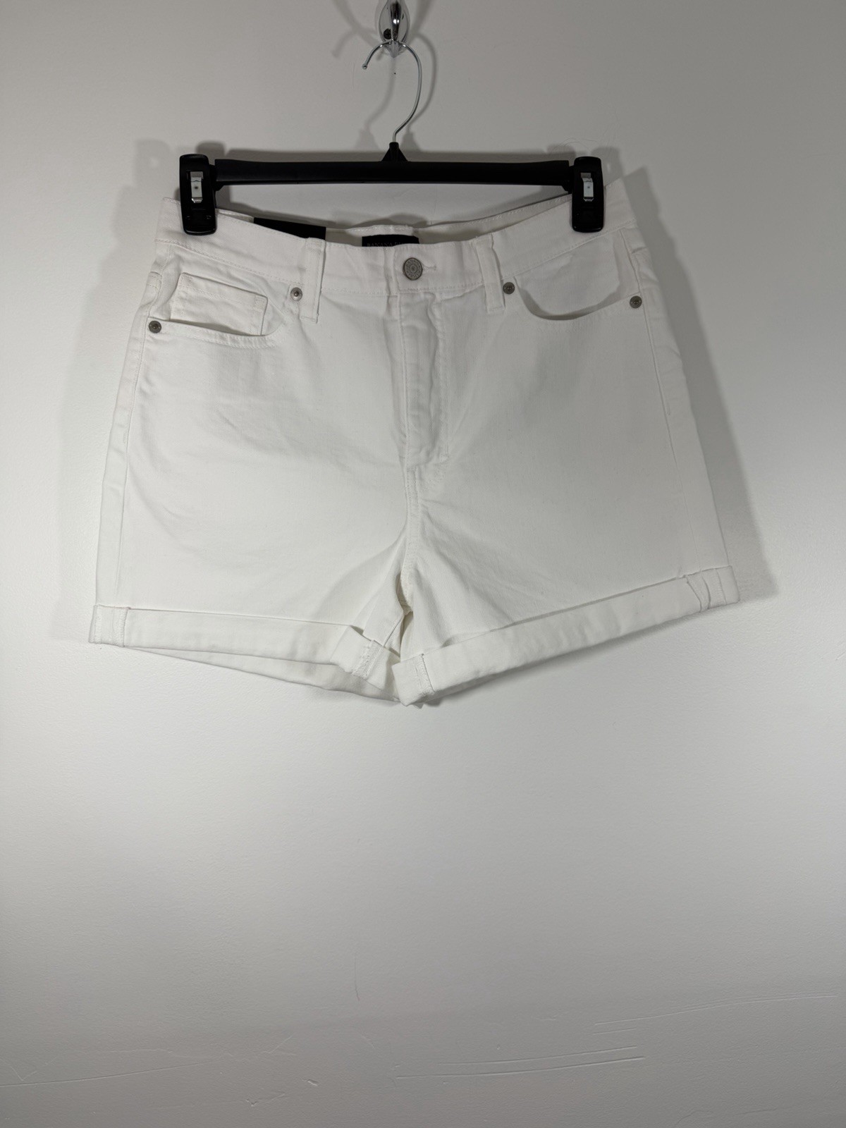 Banana Republic Girlfriend Denim White Shorts Size 8 New with Tags Summer Shorts