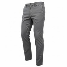 Axist Dress Pants Mens 36x30 Gray Flat Front Straight Fit Business Casual