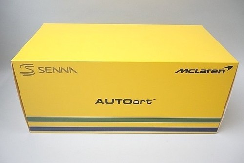 AUTOart 1/18 McLaren Honda MP4/6 Ayrton Senna GP 1991 89150 Damaged From Japan - Picture 8 of 10