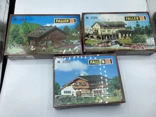 3 Faller Models NEW N 2233 Barn, N 2226 Hotel-Restaurant and  N 2235 Guest House