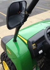 Side View Mirror Set for John Deere 855D Gator, Heavy Duty, Large Size