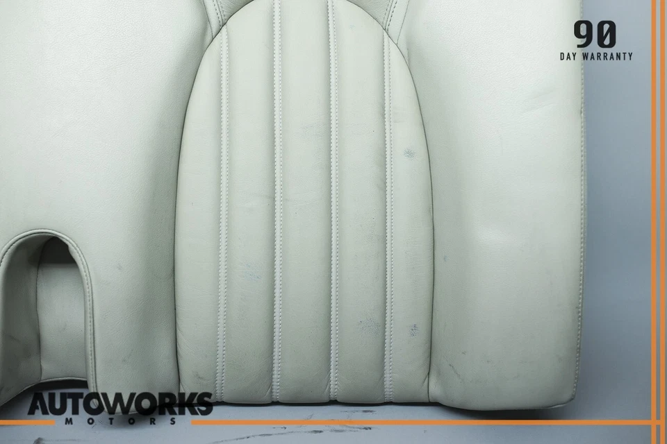 01-06 Jaguar X100 XK8 Rear Upper Back Seat Rest Cushion Leather AGD OEM - Image 4 of 4