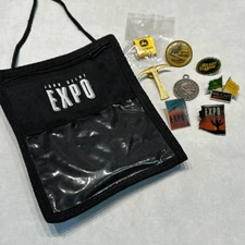 VTG John Deere Expo Pins Lot 2004 Hat Lapel Phoenix Tractors Combines Mowers Sal