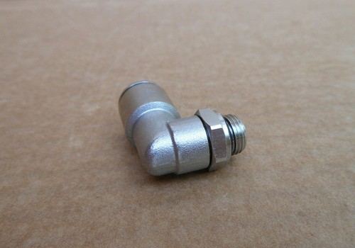 FESTO L-Steckverschraubung NPQM-L-G18-Q8, 558710, Messing vernickelt - Bild 2 von 2