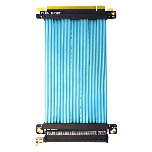 PCIE4.0 X16 flaches High-Speed-Grafikkarte Verlängerungskabel kompatibel PCIE4.0 - Bild 3 von 6