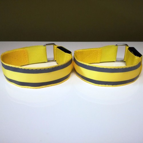 LED Armband Leuchtband Joggen Reflektorband Sicherheitsband Radfahren Klettband - Bild 3 von 30