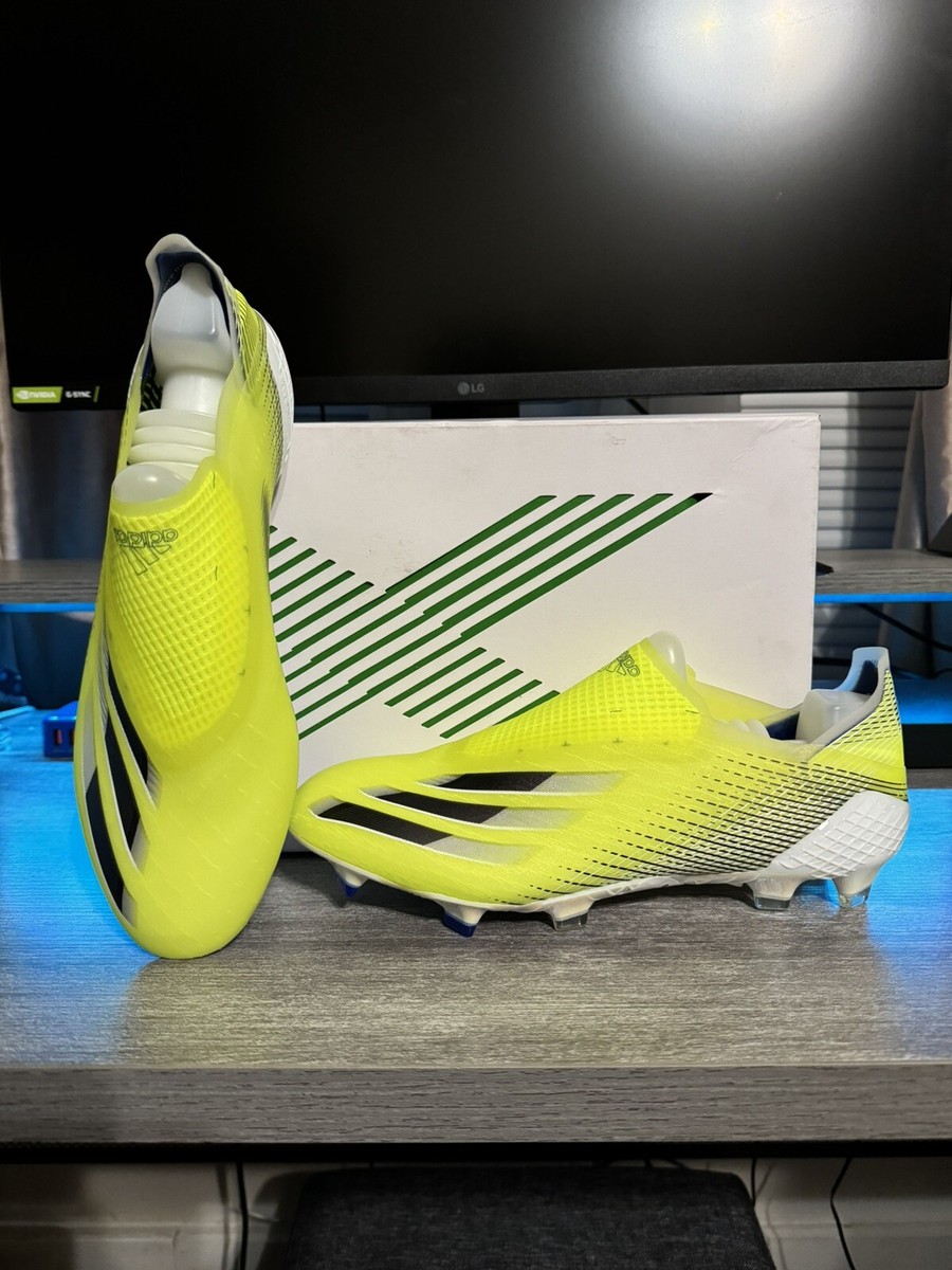 Adidas X Ghosted+ FG FW6911 Yellow White Soccer Cleats | eBay Adidas X Ghosted+ FG FW6911 Yellow White Soccer Cleats | eBay