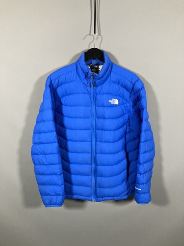 north face puffer 700 blue